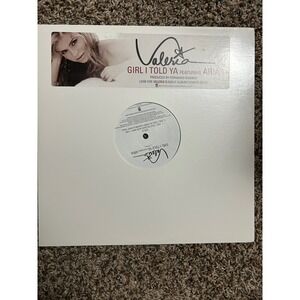 Valeria Girl I Told Ya Featuring‎ Aria Vinyl Single 2007 Interscope Records